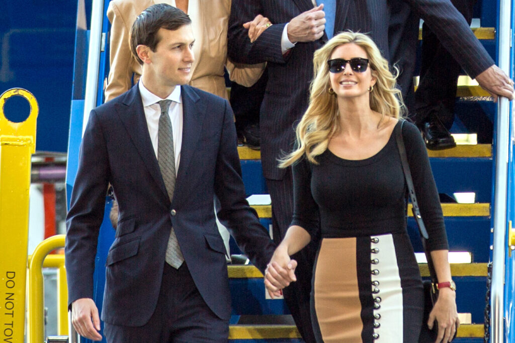 Jared Kushner und seine Frau Ivanka Trump