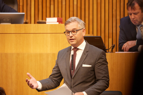 Finanzminister Magnus Brunner